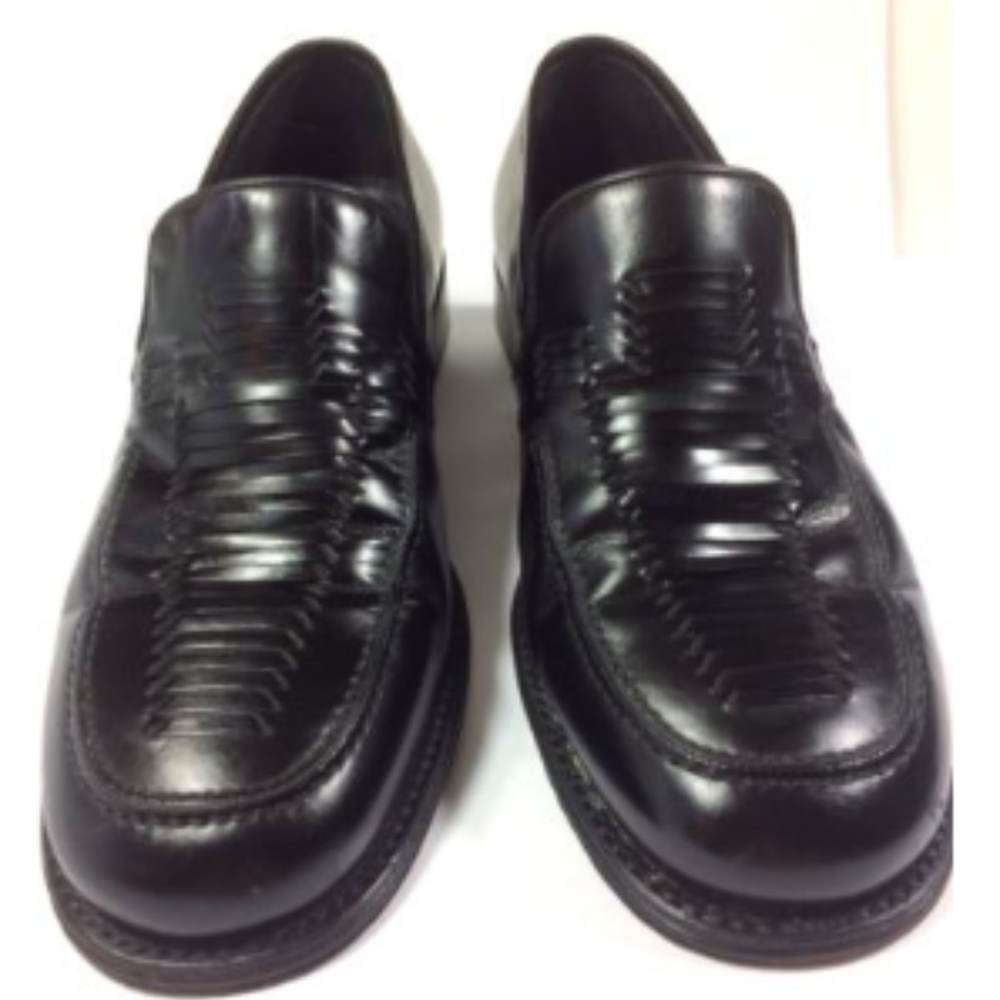 Bally Men's Leather Black Coreto Loafer Italy 9.5D